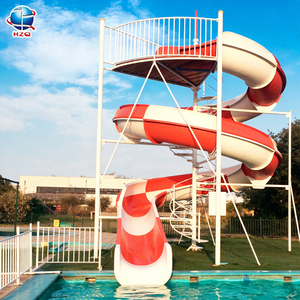 Piscina al Aire Libre, Gran Diversión, Toboganes <span class=keywords><strong>de</strong></span> <span class=keywords><strong>Agua</strong></span> Curvos <span class=keywords><strong>de</strong></span> Fibra <span class=keywords><strong>de</strong></span> Vidrio, Parque Acuático Pequeño, Equipo <span class=keywords><strong>de</strong></span> Juegos Acuáticos, Tobogán <span class=keywords><strong>de</strong></span> <span class=keywords><strong>Agua</strong></span> - Product Image 1