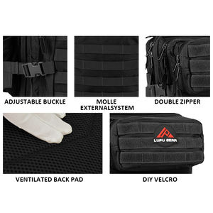 Mochilas tácticas impermeables de camuflaje para portátiles, mochilas de exterior para actividades tácticas - Product Image 4