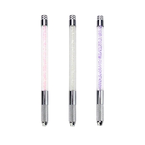 Crystal Microblade <b>Holder</b> Pen Manual PMU Microshade Shading Tool for Eyebrow Tattoo Microblading - Product Image 3
