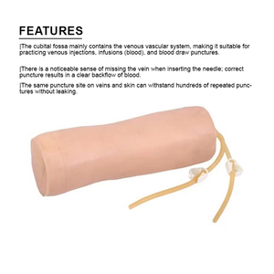 Modelo de Entrenamiento de Venopunción en Codo HS10, Herramienta Multifuncional de Ciencia Médica en Proporciones Reales, Centesis para Entrenamiento de Enfermería - Product Image 3