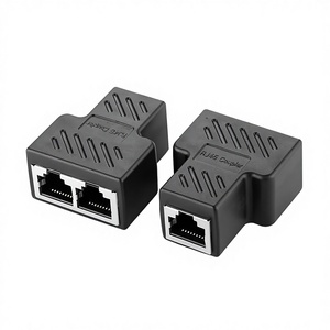 Адаптер-разветвитель RJ45 <span class=keywords><strong>POE</strong></span> Ethernet 1 на 2 с гнездовыми разъемами для интернета по сети LAN - Product Image 6
