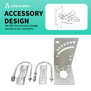 Направленная панельная патч-антенна LoRa/LPWAN для наружного использования, высокий коэффициент усиления 14dBi, полоса частот 990 МГц, диапазон 1710-2700 МГц, дальнего действия, 38x35 - Product Image 2
