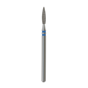Extra Long Diamond Flame <b>Nail</b> Drill Bit 2.3mm Blue Grit for Manicure - Product Image 4