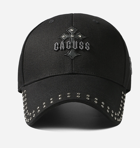 Unisex 6-Bảng Điều Chỉnh Cấu Trúc Bông Mũ Bóng Chày Biểu Tượng Tùy Chỉnh 3D Thêu Mùa Xuân Ngoài Trời Có Thể Điều Chỉnh Hat Cung Mô Hình Dobby Phong Cách - Product Image 1