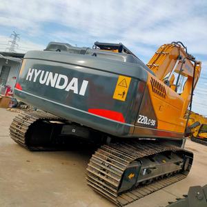 Korea good condition Excavators hyundai used 220LC-9S 220LC 220 crawler 22 ton second hand excavator <b>machinery</b> from China - Product Image 2