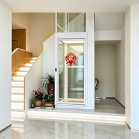 Ev Tipi Hidrolik Yolcu Asansörü, Dişlisiz Çekiş Seçeneğiyle, Ev/Villa İçin Özelleştirilebilir Asansör