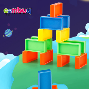 रॉकेट्स खिलौना ब्लॉक खेलने सेट शिक्षा 6 + बच्चों dominoes खिलौना - Product Image 4