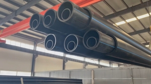 Tuyau d'irrigation goutte à goutte en plastique noir de 12 mètres de long, 4 pouces, <span class=keywords><strong>perforé</strong></span>, en PE, fabrication durable, tube d'irrigation goutte à goutte - Product Image 3
