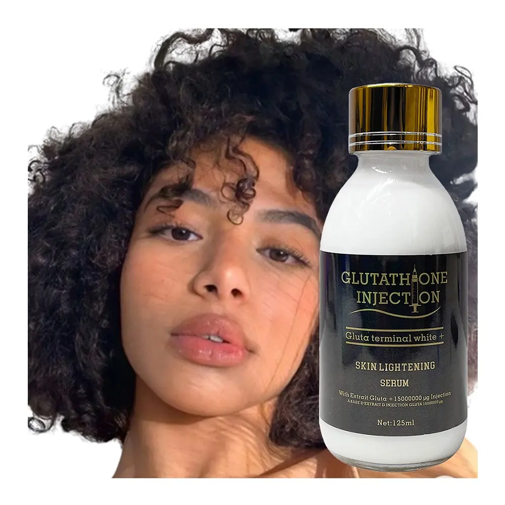 Extra Brightening Black Bottle Serum Manufacturer Anti-Aging Repair Freckles Exfoliating Nourishing Hydration Customized