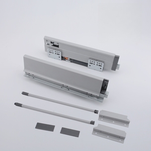 Riel deslizante de cierre suave para cajón de cocina, riel guía silencioso con amortiguación, tirador ajustable tridimensional, resistente, carga de 31-50 kg - Product Image 5