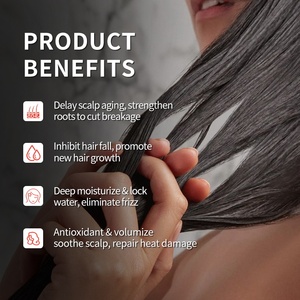 Huile essentielle pour cheveux au ginseng rouge de la pomme, niacinamide, <span class=keywords><strong>anti</strong></span>-âge, <span class=keywords><strong>anti</strong></span>-<span class=keywords><strong>chute</strong></span> de cheveux, renforce, répare, <span class=keywords><strong>soin</strong></span> des cheveux, huile pour la croissance des cheveux - Product Image 5