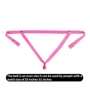 Pantalon en cuir avec pénis creux portable en silicone, pantalon à pénis simulé, faux pénis portable pour lesbiennes - Product Image 6