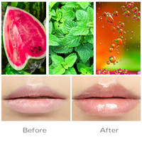 Huile Repulpante Lèvres Personnalisable Logo Brillant à Lèvres Fruit Lipgloss Marque Privée Soin des Lèvres Teinte Colorée Claire Végane
