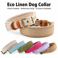 Collier pour chien avec boucle de ceinture en velours chaud, anti-étranglement, pour petits, moyens et grands chiens, idéal pour la promenade, accessoire confortable pour l'hiver en extérieur