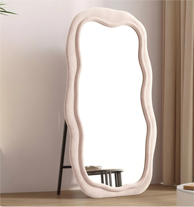Specchio a Figura Intera da Pavimento in Flanella con Forma Speciale - Product Image 4