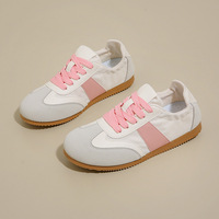 2025 printemps nouveau Forrest Gump Ins Style coréen femmes chaussures de course décontractées tout match allemand formation à lacets fermeture JC091