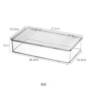 Speck behälter für Kühlschrank (2er Pack) Kühlschrank Vorrats behälter Käse Vorrats behälter Speck halter Cold Cuts Fleischs parer - Product Image 2