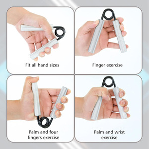 Renforceur de poignée en acier à ressort 16 mm, résistance réglable, équipement de fitness pour l'entraînement des bras et des poignets, unisexe - Product Image 3