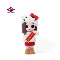 LZY, 20 Años de Experiencia, Fabricante de Figuras de Diseño OEM Personalizadas, Figura Coleccionable 3D de Sofubi, PVC, ABS, Muñeco Artístico con Base