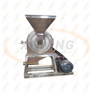 Máquina Pulverizadora de Especias de Acero Inoxidable de Grado Alimenticio, Nueva, con Motor para Procesamiento de Alimentos y Equipos de Molienda - Product Image 1