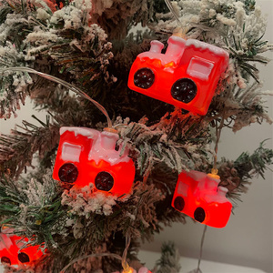 Più caldo racer ha portato la slitta di natale pupazzo di neve luci della decorazione dell'albero di natale festa luci lampeggianti regali - Product Image 2