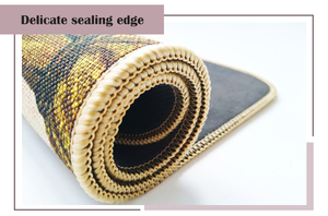 <span class=keywords><strong>Tapis</strong></span> imprimé en lin avec support en caoutchouc avec bordure <span class=keywords><strong>Tapis</strong></span> de porte durable et antidérapant <span class=keywords><strong>Tapis</strong></span> de <span class=keywords><strong>cuisine</strong></span> - Product Image 5