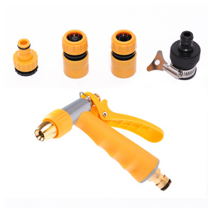 Garden Water Gun Variable Spray Patterns 170x246x35mm Plastic For Car Washing Watering Plants <b>Floor</b> <b>Cleaning</b> - Product Image 2