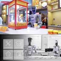 Robot Humanoide con IA y Motor de 1 kW de Potencia que Vende Palomitas de Maíz de Forma Autónoma en Múltiples Escenarios