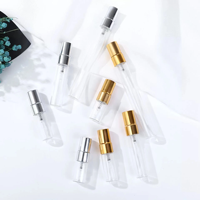 Parfum personnalisable Mini atomiseur flacon pulvérisateur ensemble en 1ml 2ml 3ml tailles verre portable pour emballage cadeau Premium