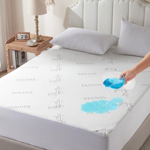 Protector de Colchón de Bambú Jacquard Refrigerante, Impermeable, Transpirable y Elástico, Venta al Por Mayor de Fábrica - Product Image 1