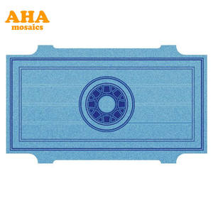 Carrelage de piscine à mosaïque de dauphin, fleur de dauphin, nouveau Design <span class=keywords><strong>Mural</strong></span>, pour <span class=keywords><strong>Aquarium</strong></span>, piscine, offre spéciale - Product Image 4