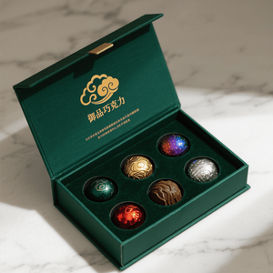 Solutions de paquets de chocolat personnalisés Boîte en papier rigide magnétique recyclable de luxe Emballage de chocolat <span class=keywords><strong>Bon</strong></span> <span class=keywords><strong>Bon</strong></span> avec insert en plastique - Product Image 5