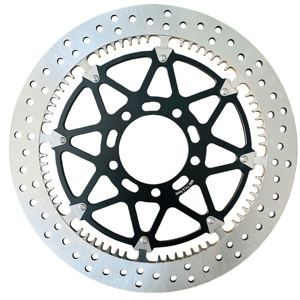 Disco de Freno Delantero Flotante Completo Personalizado de 330 mm con Eje en T para Motocicleta <span class=keywords><strong>Kawasaki</strong></span> <span class=keywords><strong>Ninja</strong></span> ZX10R <span class=keywords><strong>1000</strong></span> ABS 19-25 ZX-10R 16-17 Sin ABS - Product Image 1