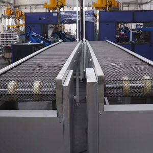 Convoyeur de ceinture en fil d'acier inoxydable, personnalisation par le fabricant, pour le sable et le gravier - Product Image 6