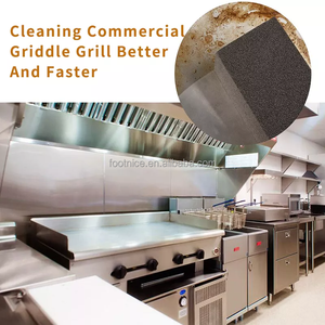 Grill Cleaning Brick Pumice Stone Cleaner for Charcoal Grills,<b>Flat</b> <b>Top</b> <b>Griddles</b>,Ovens, Remove Stubborn Grease & Burnt Food - Product Image 3