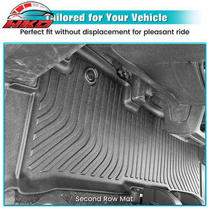 Fits <b>For</b> Honda Odyssey 2018-2025 All Season Floor <b>Mats</b> Front Rear Row Carpets - TPE 3D Molded Waterproof - Product Image 5