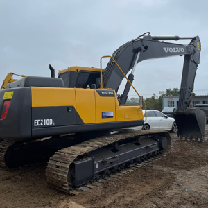 รถขุดไฮดรอลิก Volvo EC210DL มือสอง ขนาด 21 ตัน รถขุดขนาดกลาง อุปกรณ์ก่อสร้าง รถขุด Volvo มือสองสำหรับขาย - Product Image 1