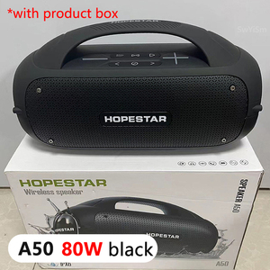 Loa Blutot One Tiệc Tùng A50 Hopees Tar Altavoz Phong Cách Bán Chạy Chất Lượng Cao Kèm Micro Loa Răng Xanh Ngoài Trời Công Suất Cao - Product Image 6