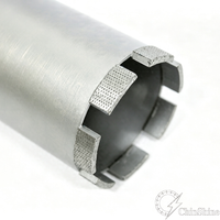 Foret diamanté segmenté Arix pour perçage humide du béton armé