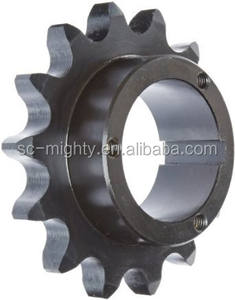 ความแม่นยําที่กําหนดเอง C45 S45C เฟืองโซ่ลูกกลิ้งชนิด B แบบชุบสังกะสี - Product Image 4