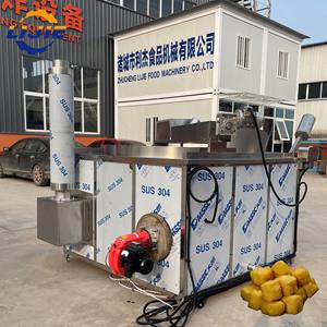 Nuova friggitrice a Gas per patatine fritte con ciambella al mento - Product Image 2