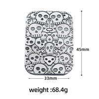 Fidget Spinner ventilateur pliant créatif poussoir magnétique métal Portable pour l'amusement de décompression pour le jouet promotionnel de soulagement du Stress