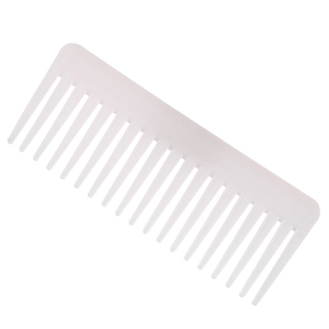 Peine de cola de plástico con logotipo personalizado, diente fino, venta al por mayor de fábrica - Product Image 3