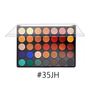 35 Color <strong>EyeShadow</strong> No Logo Wholesale High Pigmented <strong>Makeup</strong> <strong>Eyeshadow</strong> Palette - Product Image 2