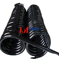 Câble spiralé à double blindage en cuivre de qualité médicale professionnelle pour usage industriel et automobile - Modèle KaiMei RVUT9C*1.5MM2