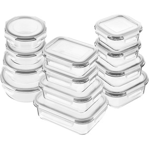 Meilleures ventes 2025 : Ensemble de récipients alimentaires en verre, sains, compatibles micro-ondes, pour la rentrée scolaire et la cuisine, certifiés CE - Product Image 1
