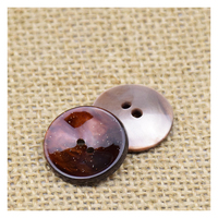Offre Spéciale 2 Trous Coloré Calathiform Acétate 22MM Motif Coudre sur les Boutons pour la Décoration