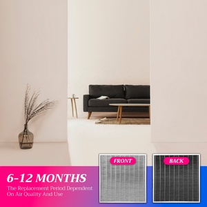 Filtre Y6606 MERV16 20x21x5 compatible avec le filtre à charbon actif <span class=keywords><strong>PureAir</strong></span> PCO3-14-16 avec une meilleure efficacité de filtration - Product Image 2