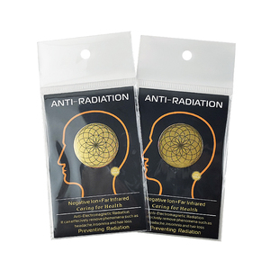 Pegatina HOONNI Flor de la Vida en Oro de 24K, Escudo Cuántico HOONNI con Iones Negativos, Pegatina Anti Radiación EMF para Teléfono Celular - Product Image 6