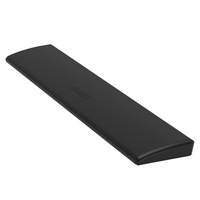 Repose-poignets ergonomique pour clavier Taille 87 touches Support de poignet Repose-mains rembourré en cuir PU Tapis de souris confortables pour attelle de poignet